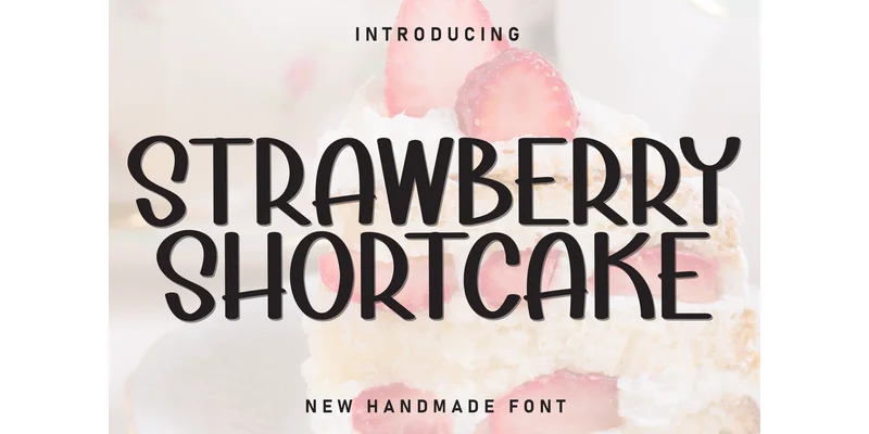 Strawberry Shortcake Font by Strongkeng Old — Display Font