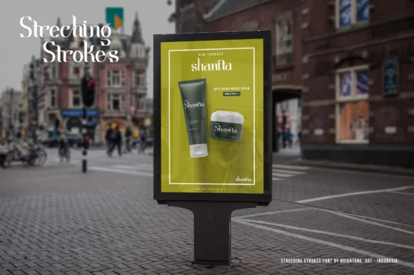 Streching Strokes by brightonexart — Slab Serif Font — thumbnail 8