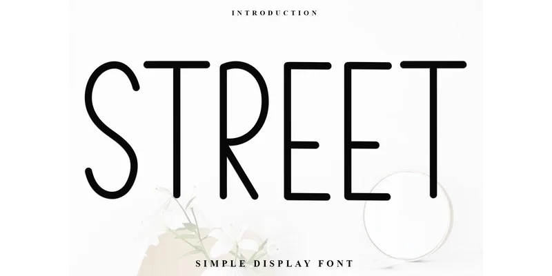 Street Font by FreshTypeINK — Sans Serif Font
