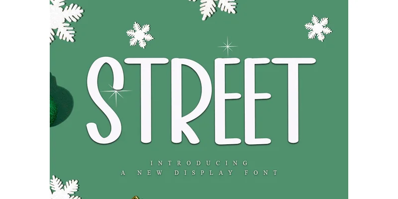 Street Font by K_IN Studio — Sans Serif Font
