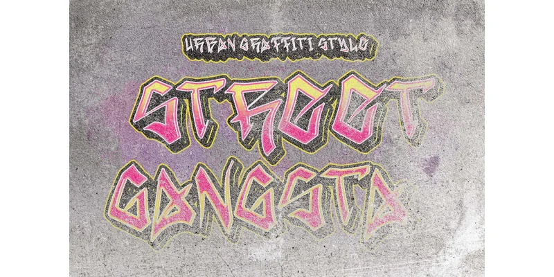Street Gangsta Font by yogaletter6 — Display Font