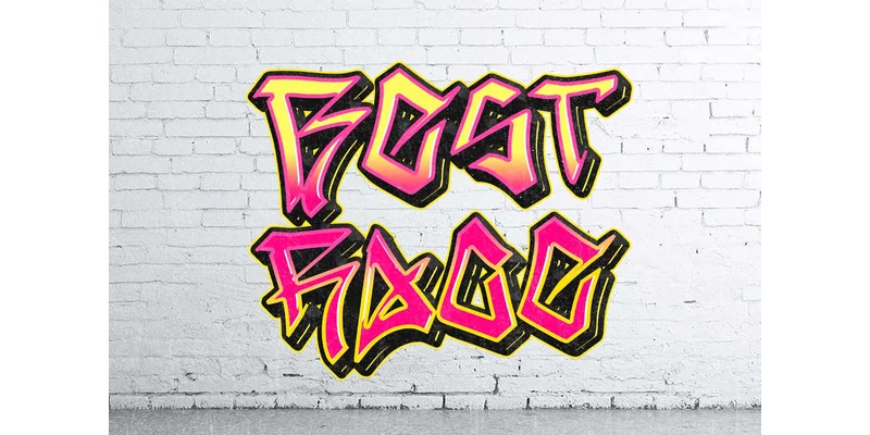 Street Gangsta Font by yogaletter6 — Display Font — thumbnail 3