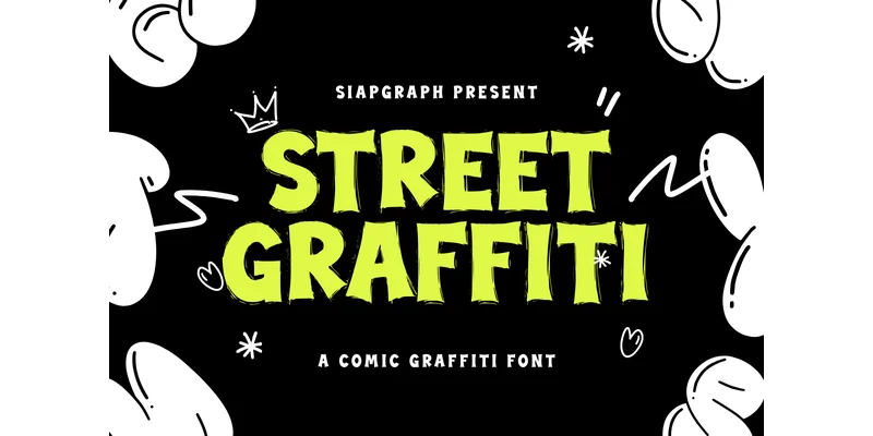 Street Graffiti Font by SiapGraph — Display Font