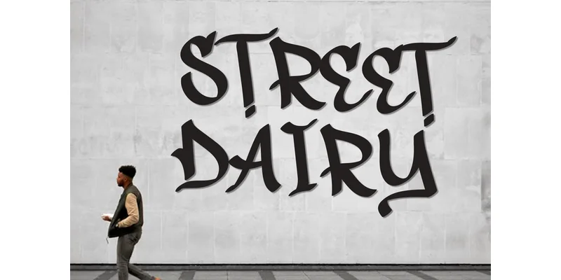 Street Piece Font by FreshTypeINK — Display Font — thumbnail 5