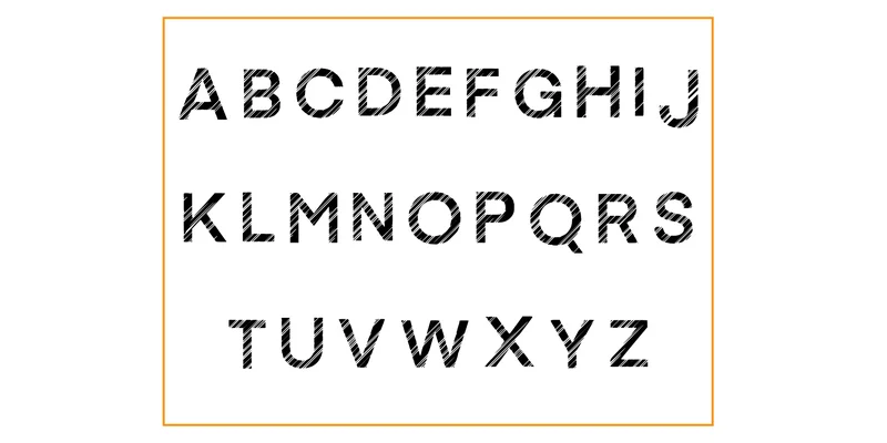 Stripe-tease Font by Happy Bamboo — Display Font — thumbnail 2