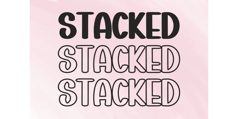 Stucked Cracked Font by Minimalist Eyes — Display Font — thumbnail 2