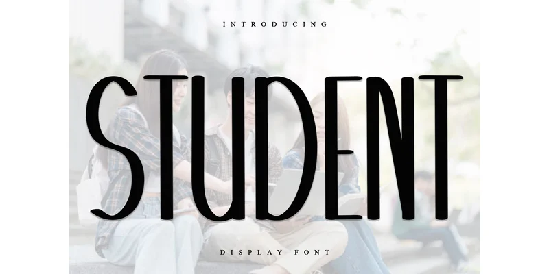 Student Font by NYA Letter — Display Font