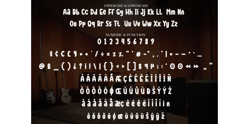 Studio Music Font by william jhordy — Display Font — thumbnail 7