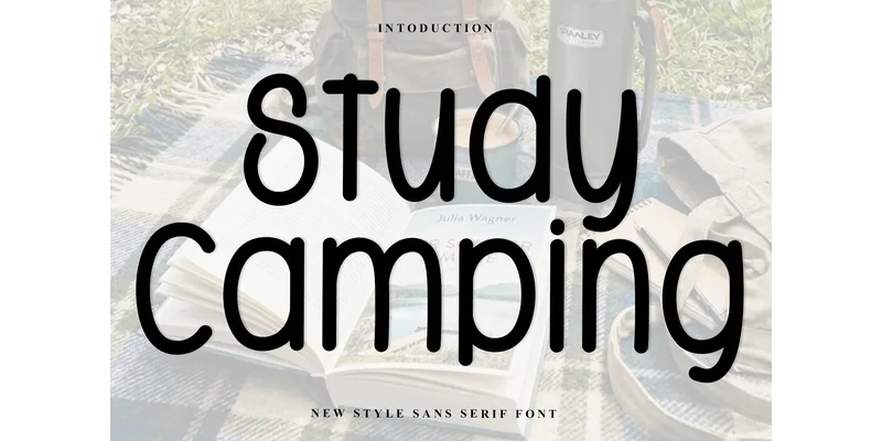 Study Camping Font by Inermedia STUDIO — Sans Serif Font