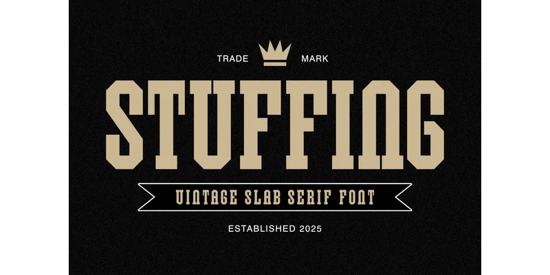 Stuffing Font by Almairatype Studio — Display Font