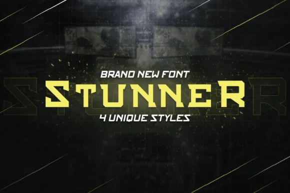 Stunner Family by ovoz.graphics — Slab Serif Font