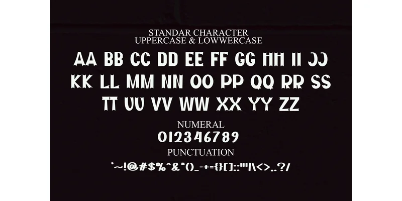 Style Horor Font by PiPi Creative — Display Font — thumbnail 7