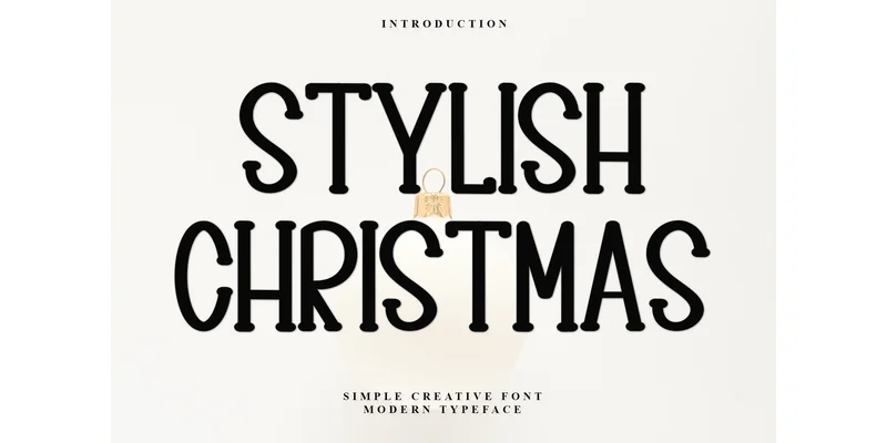 Stylish Christmas Font by Inermedia STUDIO — Display Font