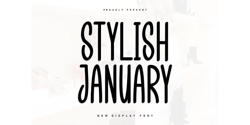 Stylish January Font by ArtLine Design — Display Font