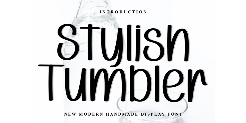 Stylish Tumbler Font by Inermedia STUDIO — Display Font