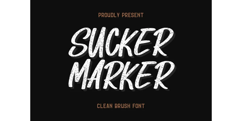 Sucker Marker Font by Minimalist Eyes — Display Font