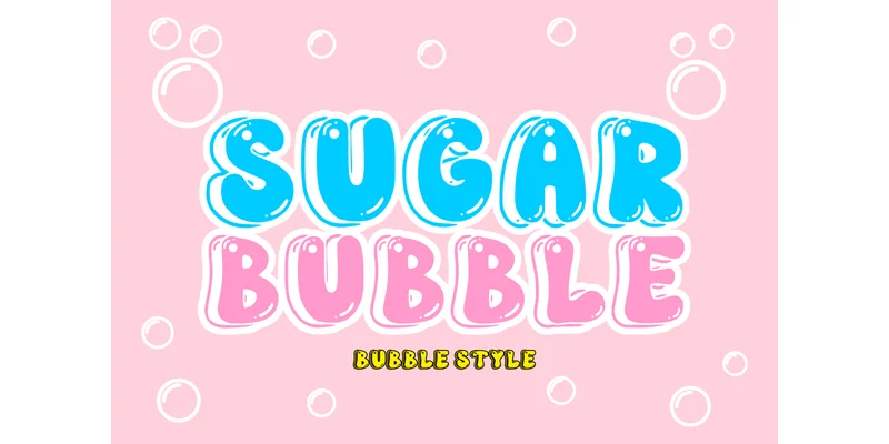 Sugar Bubble Font by TaralArt — Display Font
