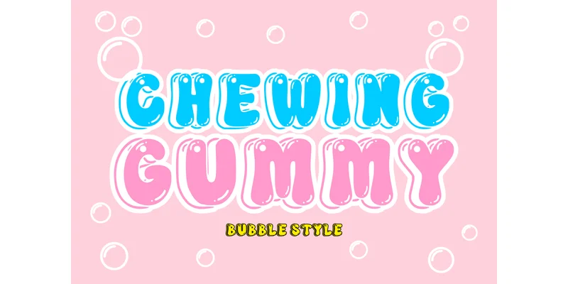 Sugar Bubble Font by TaralArt — Display Font — thumbnail 3