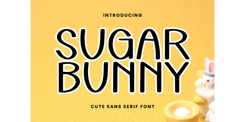 Sugar Bunny Font by Letterayu — Sans Serif Font