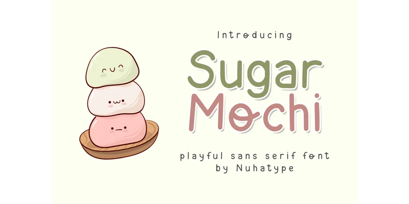 Sugar Mochi Font by Nuhatype — Sans Serif Font