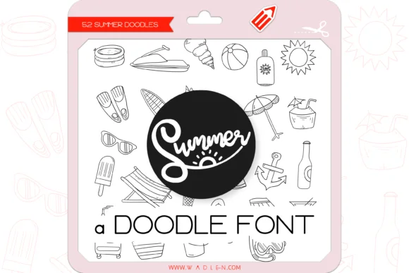 Summer by WADLEN — Dingbats Font