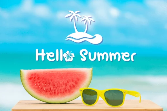 Summer Beach by Pui Art — Dingbats Font — thumbnail 2