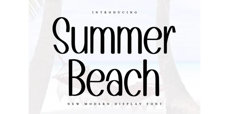 Summer Beach Font by Inermedia STUDIO — Sans Serif Font
