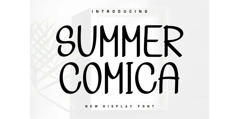 Summer Comica Font by Berkah Shop — Display Font