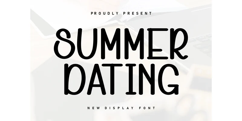 Summer Dating Font by KC Production — Display Font