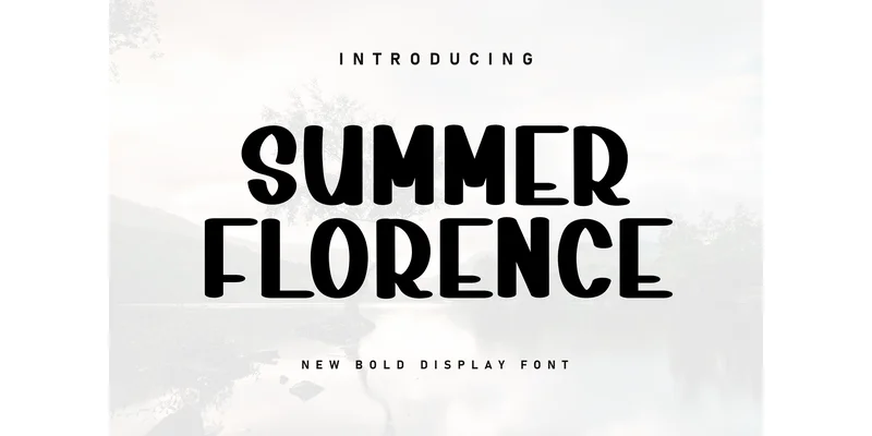 Summer Florence Font by ArtLine Design — Display Font