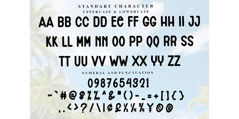 Summer Font by FreshTypeINK — Display Font — thumbnail 4