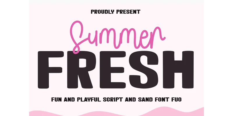 Summer Fresh Font by PiPi Creative — Display Font