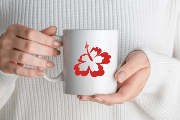 Summer Hibiscus Flower by Ketsarin — Dingbats Font — thumbnail 5