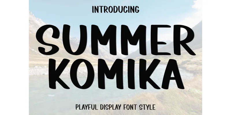 Summer Komika Font by Inermedia STUDIO — Display Font