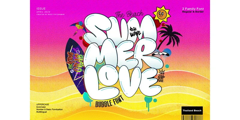 Summer Love Font by BB Type Studios — Display Font