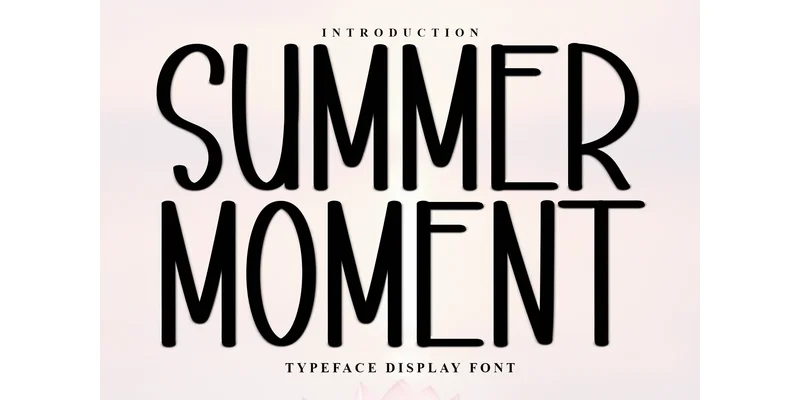 Summer Moment Font by Inermedia STUDIO — Display Font