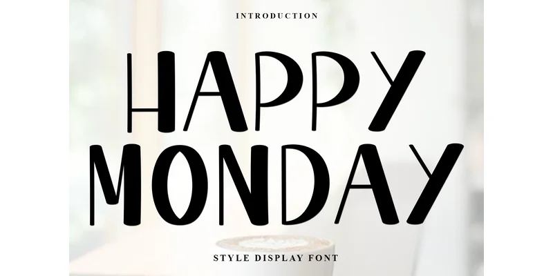 Summer Monday Font by Inermedia STUDIO — Display Font