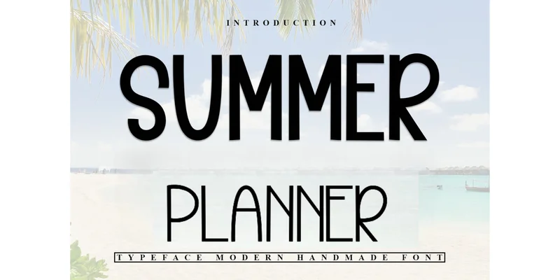 Summer Planner Font by Inermedia STUDIO — Display Font