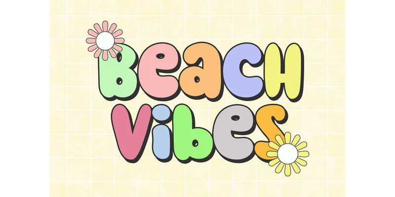 Summer Rainbow Font by airotype — Display Font — thumbnail 2