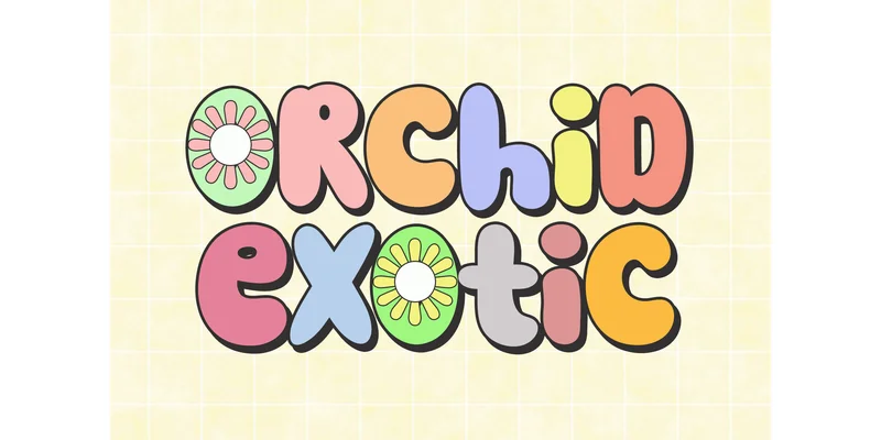 Summer Rainbow Font by airotype — Display Font — thumbnail 3