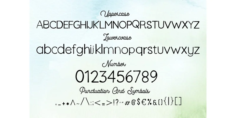 Summer Simple Stacked Font by Quirkify — Display Font — thumbnail 3