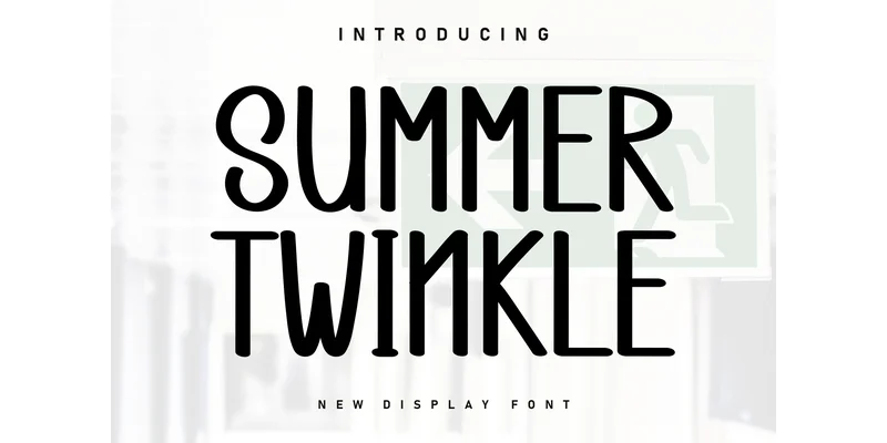 Summer Twinkle Font by ArtLine Design — Display Font