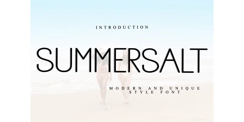 Summersalt Font by FreshTypeINK — Sans Serif Font