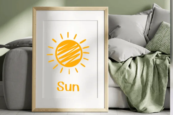 Sun Summer by Ketsarin — Dingbats Font — thumbnail 6