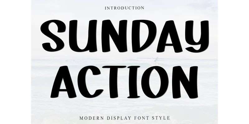 Sunday Action Font by Inermedia STUDIO — Display Font