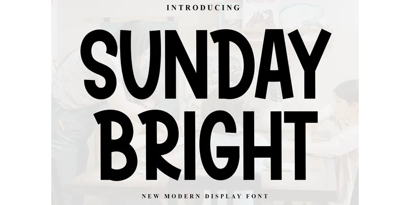 Sunday Bright Font by PiPi Creative — Display Font