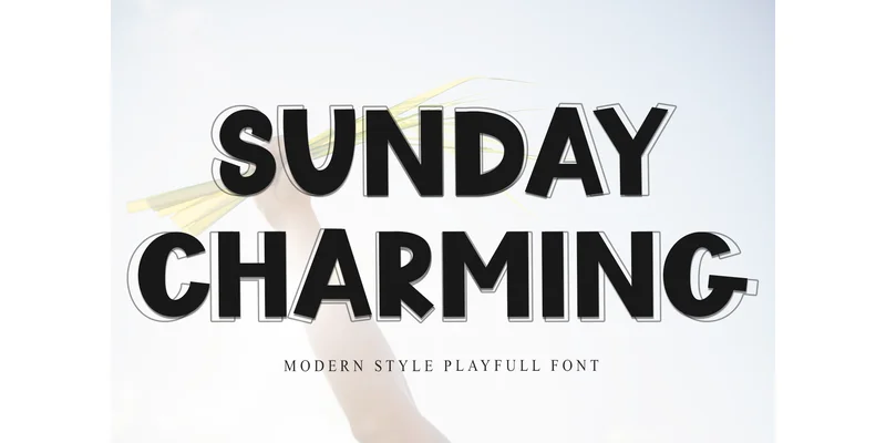 Sunday Charming Font by FreshTypeINK — Display Font
