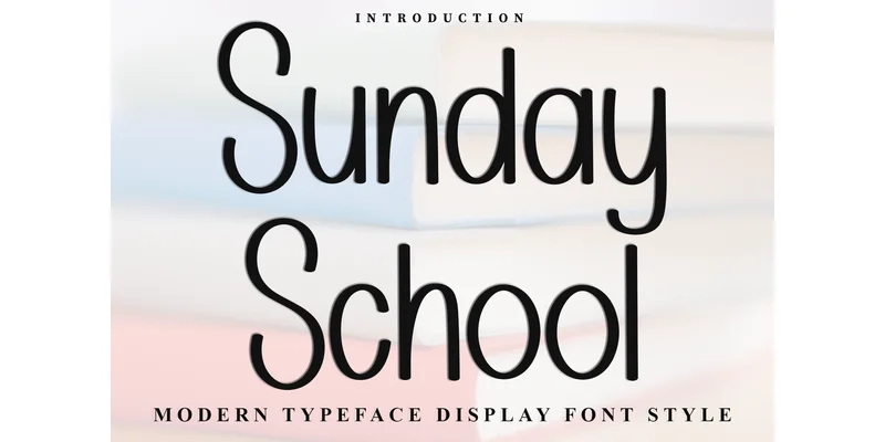 Sunday School Font by Inermedia STUDIO — Sans Serif Font