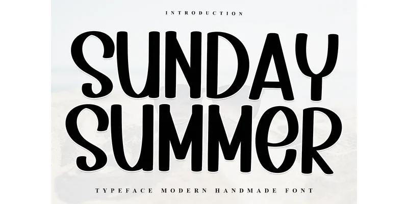 Sunday Summer Font by Inermedia STUDIO — Sans Serif Font