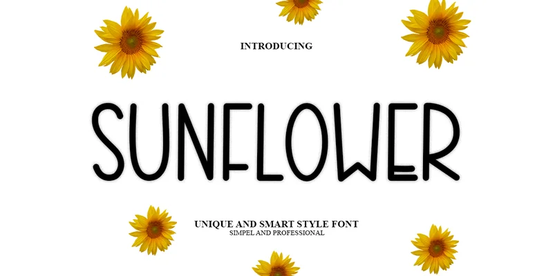 Sunflower Font by PAYJHOshop — Sans Serif Font